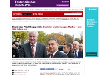Bild zum Artikel: Streit über Flüchtlingspolitik: Seehofer wettert gegen Merkel - und lädt Orbán ein
