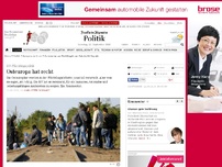 Bild zum Artikel: Osteuropa hat recht: Falsche Signale der EU-Flüchtlingspolitik