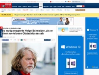 Bild zum Artikel: Comedian zeigte Zivilcourage - So mutig reagierte Helge Schneider, als er einen wehrlosen Obdachlosen sah