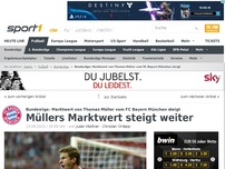 Bild zum Artikel: Müllers Marktwert steigt weiter