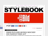 Bild zum Artikel: Diese Plus-Size-Models 
mischen die NYFW auf