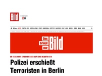 Bild zum Artikel: Auf Beamtin eingestochen - Polizei erschießt Terroristen in Berlin