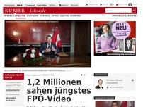 Bild zum Artikel: 1,2 Millionen sahen jüngstes FPÖ-Video