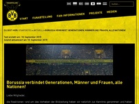 Bild zum Artikel: Borussia verbindet Generationen, Männer und Frauen, alle Nationen!