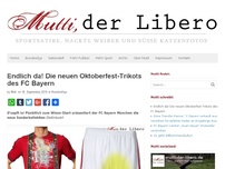 Bild zum Artikel: Endlich da! Die neuen Oktoberfest-Trikots des FC Bayern