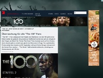 Bild zum Artikel: 'The 100' jetzt schon ab dem 7. Oktober auf ProSieben