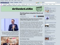 Bild zum Artikel: Kanzlerfrage - Flüchtlingsthema katapultiert Strache auf Platz eins