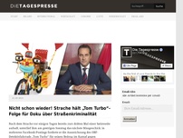 Bild zum Artikel: Nicht schon wieder! Strache hält „Tom Turbo“-Folge für Doku über Straßenkriminalität