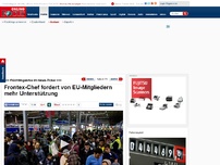 Bild zum Artikel: +++ Flüchtlingskrise im News-Ticker +++ - Bundespolizei warnte Regierung schon früh vor einer Million Flüchtlinge