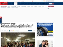 Bild zum Artikel: „Innenministerium ein Totalausfall“ - Regierung schafft es nicht allein: Jetzt soll McKinsey das Flüchtlingschaos ordnen