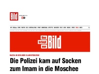 Bild zum Artikel: Berliner Islamisten - Die Polizei kam auf Socken zur Razzia