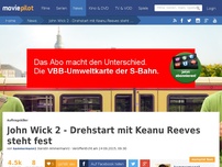 Bild zum Artikel: John Wick 2 - Drehstart mit Keanu Reeves steht fest!