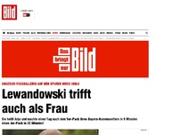 Bild zum Artikel: Amateur-Fußballerin - Lewandowski trifft auch als Frau