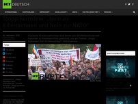 Bild zum Artikel: Stopp Ramstein: „Nein zu Killerdrohnen und Nein zur NATO“