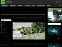 Bild zum Artikel: Gerüchte halten sich: CIA hilft beim Opium-Export aus Afghanistan