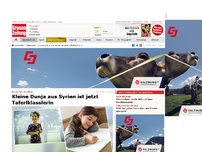 Bild zum Artikel: Kleine Dunja aus Syrien ist jetzt Taferlklasslerin