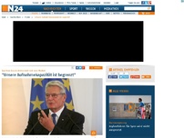 Bild zum Artikel: Gauck distanziert sich von Merkel - 
'Unsere Aufnahmekapazität ist begrenzt'