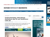 Bild zum Artikel: Undurchsichtig: USA lehnen Aufnahme des IS auf Sanktions-Liste ab