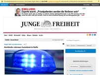 Bild zum Artikel: Ausländer stürmen Sozialamt in Halle