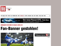 Bild zum Artikel: Fan-Banner gestohlen! - Unbekannte brechen in Schalke-Arena ein