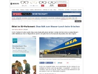 Bild zum Artikel: Eklat im EU-Parlament: Ikea lädt zum Steuer-Lunch beim Griechen