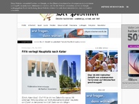 Bild zum Artikel: FIFA verlegt Hauptsitz nach Katar