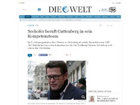 Bild zum Artikel: CSU: Seehofer beruft Guttenberg in sein Kompetenzteam