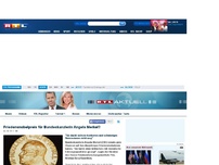 Bild zum Artikel: Friedensnobelpreis für Bundeskanzlerin Angela Merkel? - RTL.de