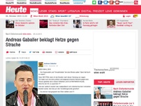 Bild zum Artikel: Nach Elefantenrunde: Andreas Gabalier beklagt Hetze gegen Strache