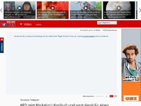 Bild zum Artikel: 'Absoluter Tiefpunkt' - ARD zeigt Merkel mit Kopftuch und sorgt damit für einen Sturm der Entrüstung