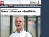 Bild zum Artikel: Demenz-Drama um Gerd Müller Deutschlands Stürmer-Legende Gerd Müller hat Alzheimer. Der „Bomber der Nation“ lebt seit Jahresbeginn in einem Pflegeheim. »