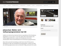 Bild zum Artikel: Jobwechsel: Blatter wird Softwareprogrammierer bei VW