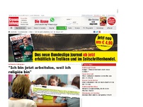 Bild zum Artikel: 'Ich bin jetzt arbeitslos, weil ich religiös bin'