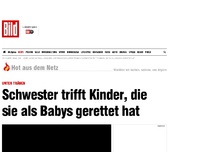 Bild zum Artikel: Rührendes Video - Frühchen bedanken sich bei Krankenschwester