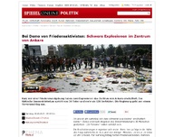 Bild zum Artikel: Türkei: Schwere Explosionen im Zentrum von Ankara