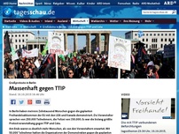 Bild zum Artikel: Großdemo in Berlin: 150.000 gegen TTIP und Ceta