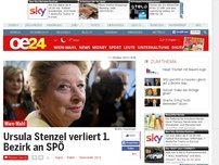 Bild zum Artikel: Ursula Stenzel verliert 1. Bezirk an SPÖ