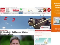 Bild zum Artikel: FP-Kandidat Rabl neuer Welser Bürgermeister