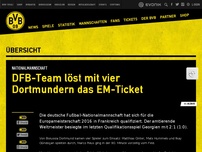 Bild zum Artikel: DFB-Team löst mit vier Dortmundern das EM-Ticket