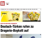 Bild zum Artikel: Wegen Spendenaktion - Türken rufen zu Drogerie-Boykott auf