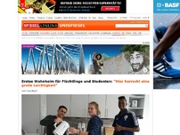 Bild zum Artikel: Erstes Wohnheim für Flüchtlinge und Studenten: 'Hier herrscht eine große Leichtigkeit'