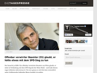 Bild zum Artikel: Offenbar verwirrter Beamter (55) glaubt, er hätte etwas mit dem SPÖ-Sieg zu tun