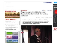 Bild zum Artikel: Regierungspräsident Lübcke: Jeder Deutsche hat die Freiheit, das Land zu verlassen