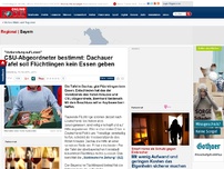Bild zum Artikel: 'Vorbereitung auf Leben' - CSU-Abgeordneter bestimmt: Dachauer Tafel soll Flüchtlingen kein Essen geben