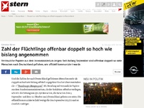 Bild zum Artikel: Geheime Akten: Zahl der Flüchtlinge offenbar doppelt so hoch wie bislang angenommen