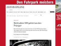 Bild zum Artikel: Nicht allein VW gehört an den Pranger