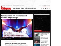Bild zum Artikel: Rammstein im TV: Themenabend auf Arte angekündigt
