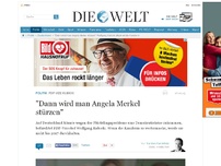 Bild zum Artikel: FDP-Vize Kubicki: 'Dann wird man Angela Merkel stürzen'