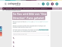 Bild zum Artikel: SO fies wird Bibi jetzt von 'One Direction'-Fans gehatet: