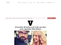 Bild zum Artikel: Charlotte Würdig und Sido werden zum zweiten Mal Eltern